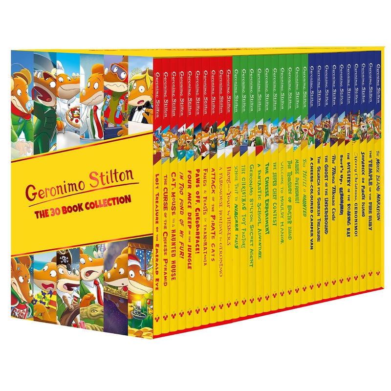 Geronimo Stilton The 30 Books Box Set Collection By Sweet Cherry Publishing