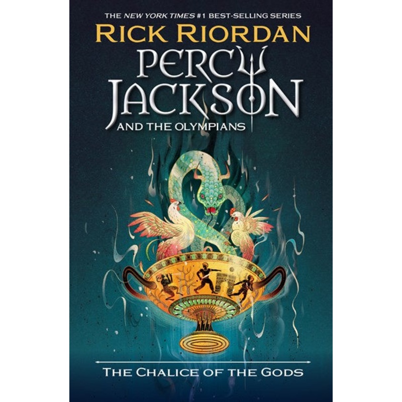 Percy Jackson and the Olympians The Chalice of the Gods (International paperback edition)