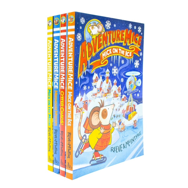 Adventure Mice 4-Book Set by Reeve & McIntyre | Fun Children’s Fiction Series Full of Mystery, Chaos & Exciting Adventures on Ice, Moon & Sea!