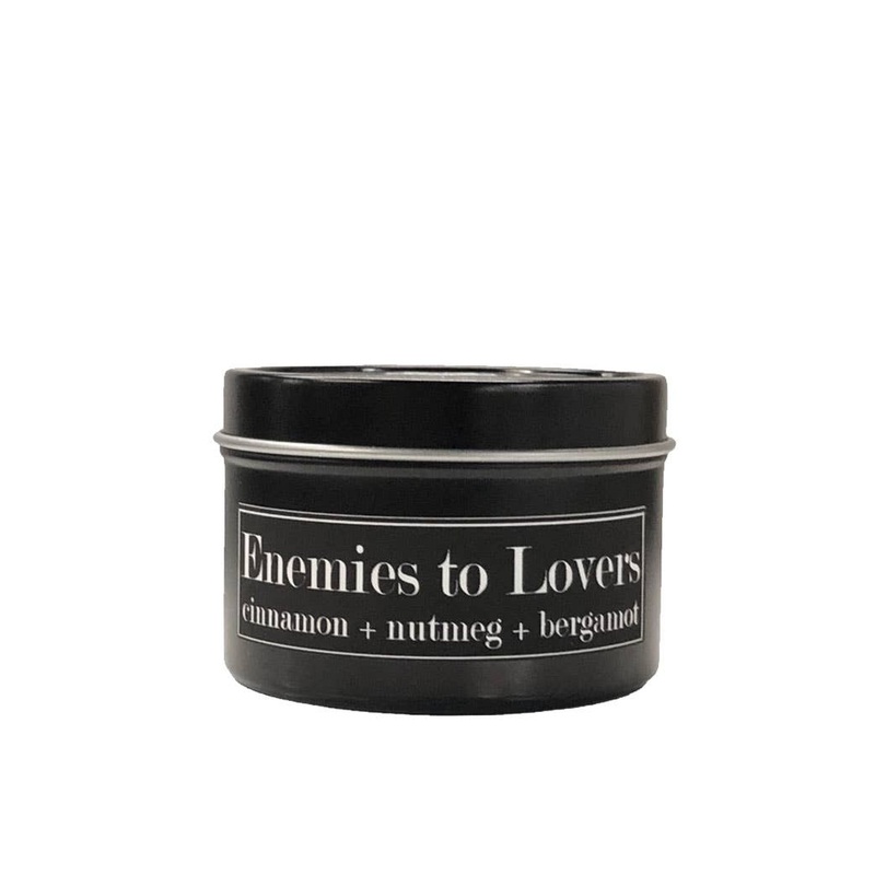 Fly Paper Products – Enemies to Lovers 4oz Tin Soy Valentine’s Day Romance Candle
