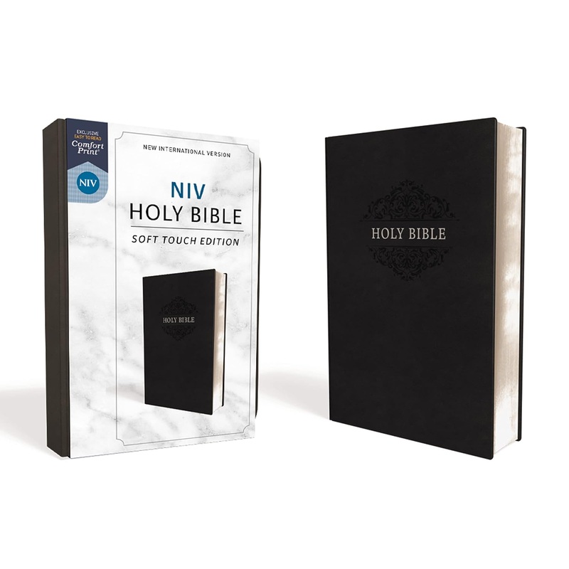 NIV, Holy Bible, Soft Touch Edition (Black) Imitation Leather