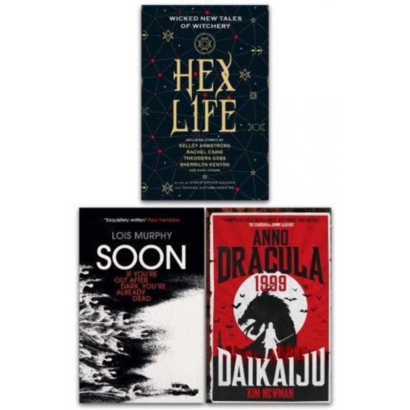 Vampire Horror Fiction 3 Books Collection Set – Anno Dracula 1999 Soon Hex Life