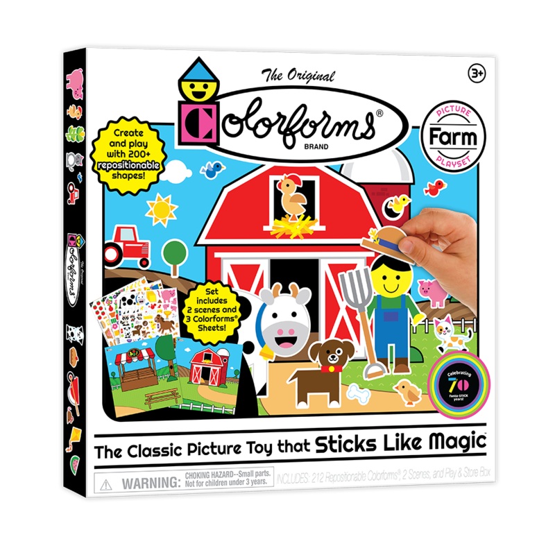 Colorforms Farm Picture Playset