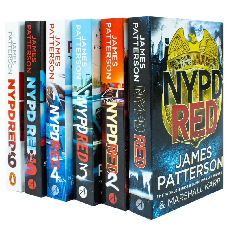 James Patterson NYPD Red Series 16 Book Set | Crime Thriller Collection with Detective Fiction, Murder, Suspense, Police Investigation & Drama