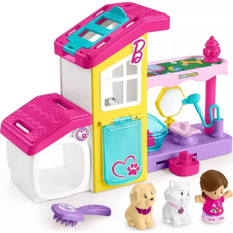Little People Barbie Play & Care Spa Playset