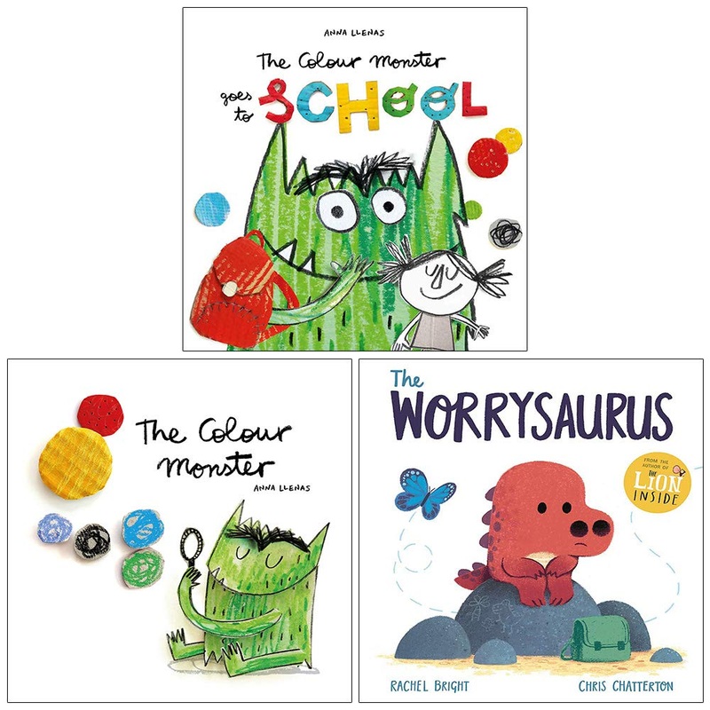 Anna Llenas 3 Books Collection Set The Color Monster Series Children’s Books