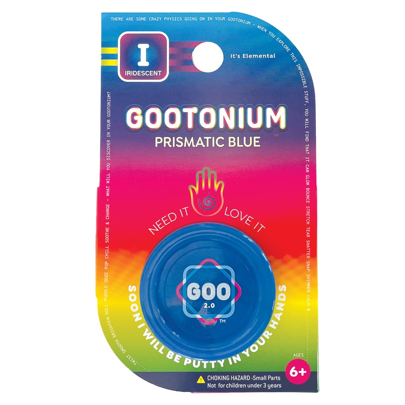 Copernicus Toys – Large Gootonium: Iridescent Blue putty – 50gm