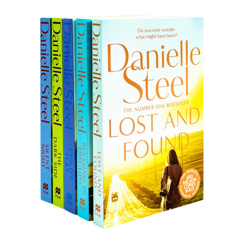 Danielle Steel Collection 5 Books Set Series 2 (Silent Night, The Dark Side, Child’s Play, Blessing in Disguise, Lost and Found)