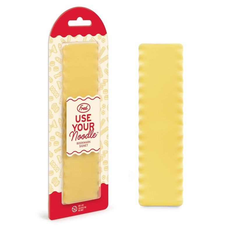Fred & Friends – USE YOUR NOODLE – Lasagna Noodle Bookmark