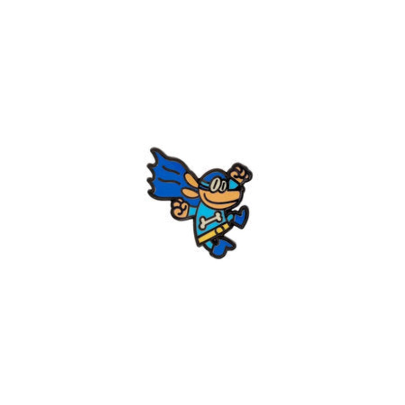 Dog Man Enamel Pin