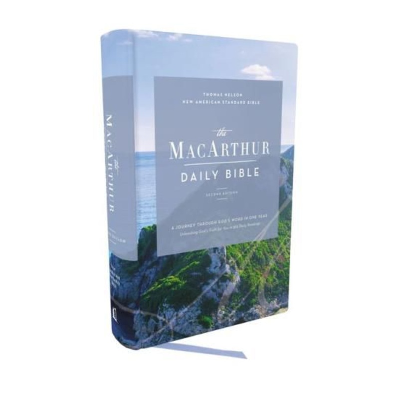 NASB, MacArthur Daily Bible, 2nd Edition, Comfort Print Hardcover