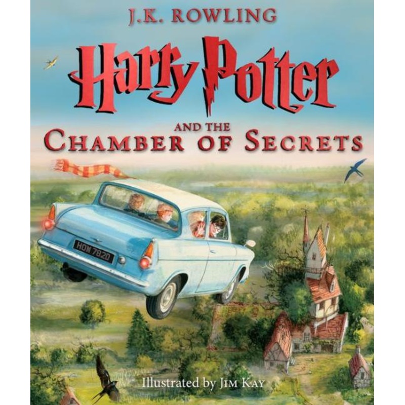 Harry Potter and the Chamber of Secrets: The Illustrated Edition (Harry Potter Series #2) Hardcover