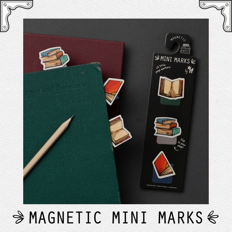 if USA – Mini-Marks Magnetic Bookmarks Alice
