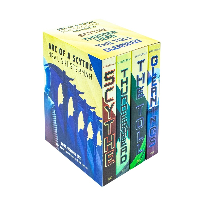 Arc Of A Scythe 4 Books Box Collection Set By Neal Shusterman – (The Toll,Thunderhead, Scythe, Gleanings)