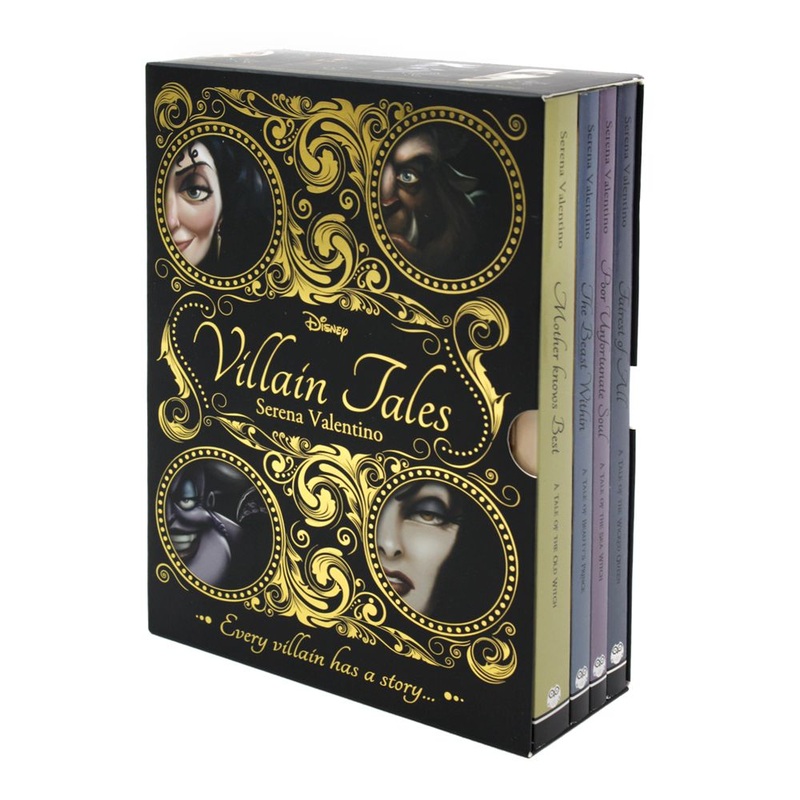 Disney Villain Tales Series Collection 4 Books Set By Serena Valentino (Fairest Of All, Poor Unfortunate soul..)