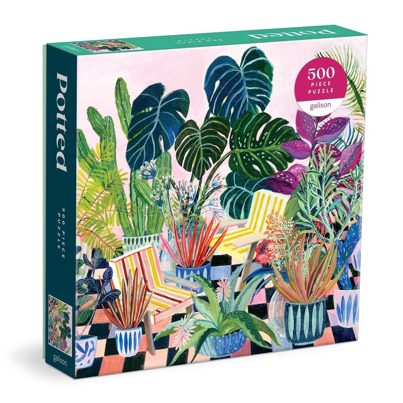 Galison: Potted 500 Piece Puzzle