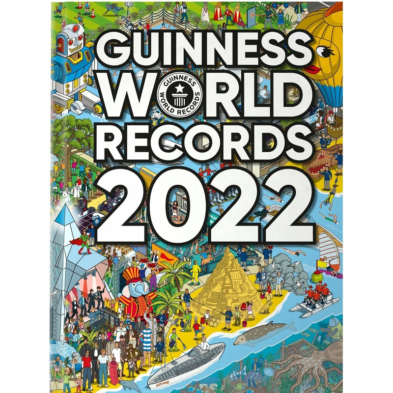 Guinness World Records 2022 Book – Ages 7-9 – Hardback