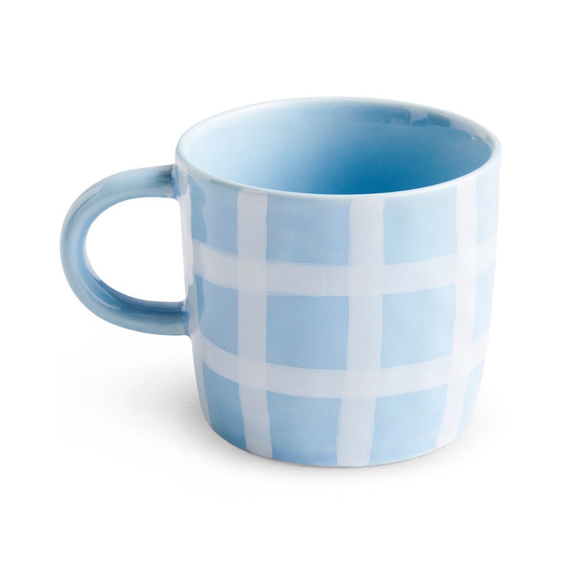 Blue Bird Tartan Mug 2p Set One Size