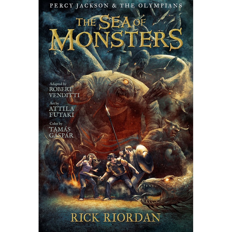 Percy Jackson and the Olympians #2  The Sea of Monsters: The Graphic Novel