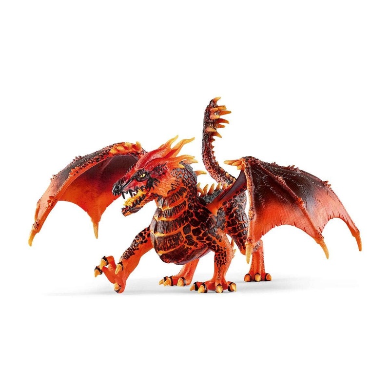 Schleich – Lava Dragon Action Figure Character Toy with Movable Wings