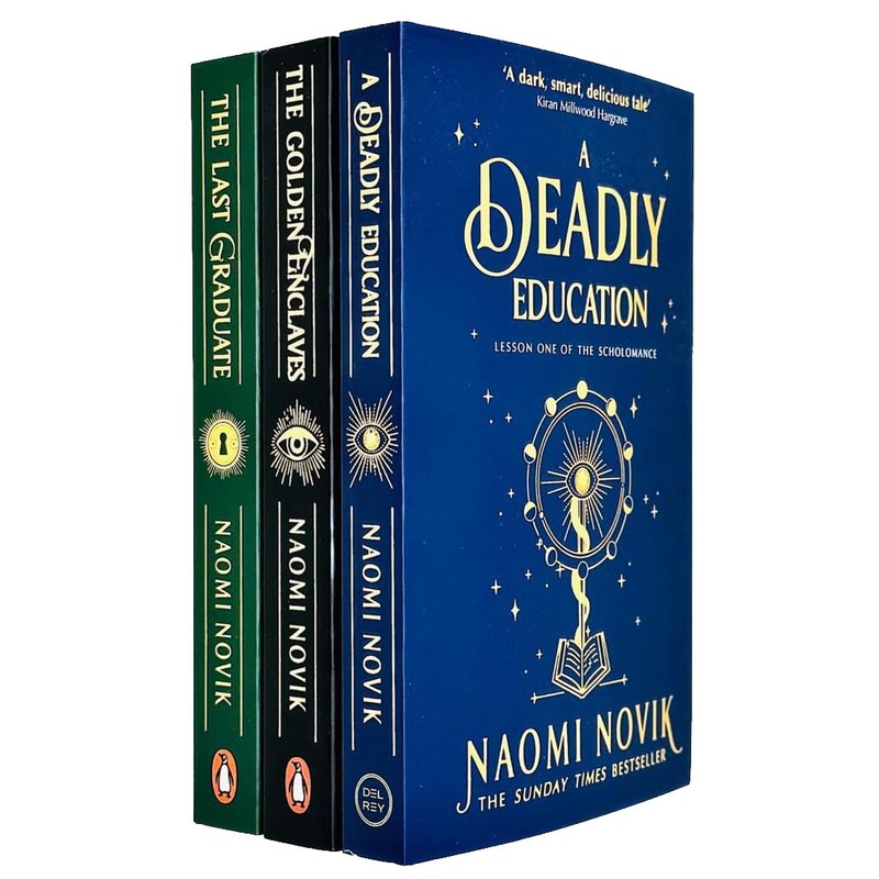 Scholomance Series Collection 3 Books Set By Naomi Novik(A Deadly Education, The Last Graduate, The Golden Enclaves)