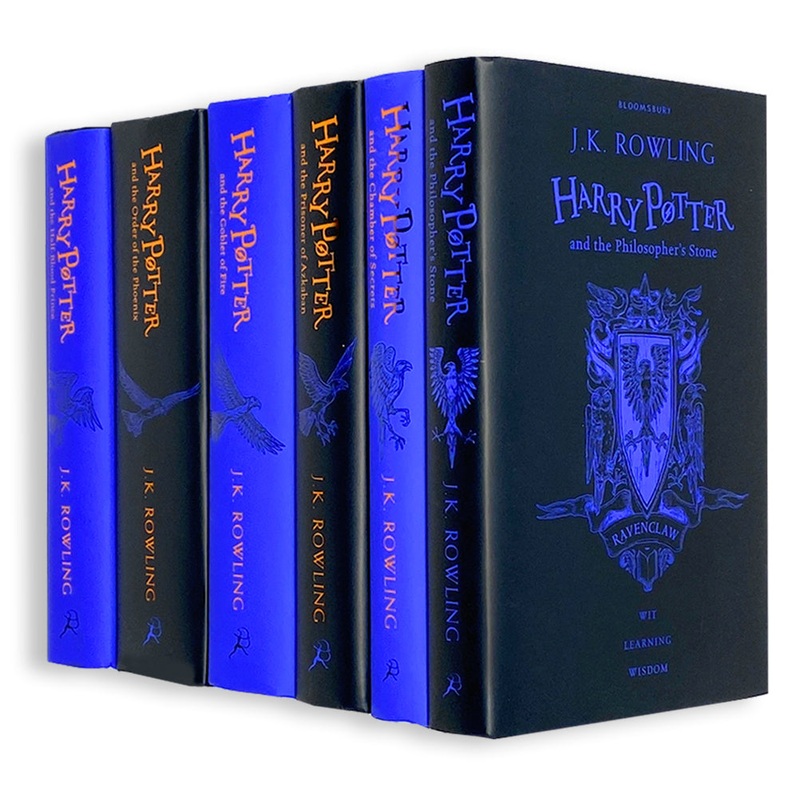Harry Potter 6 Books Set Collection Ravenclaw Edition By J.K Rowling