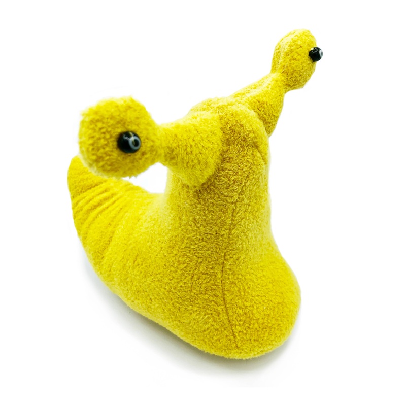 Hissing Mink – Banana Slug Stuffed Animal (New mini size)