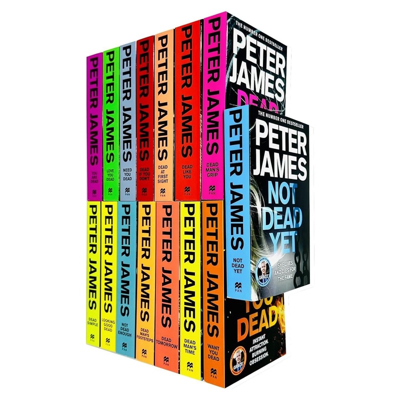 Roy Grace Series Book 1-15 Collection 15 Books Set By Peter James (Dead Simple, Looking Good Dead, Not Dead Enough, Dead Like You, Dead Man’s Grip, Not Dead Yet, You Are Dead and More)