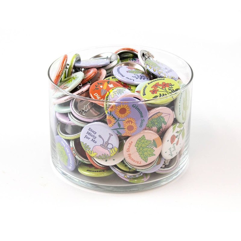 Seltzer Goods – Plant Lover Buttons Assortment