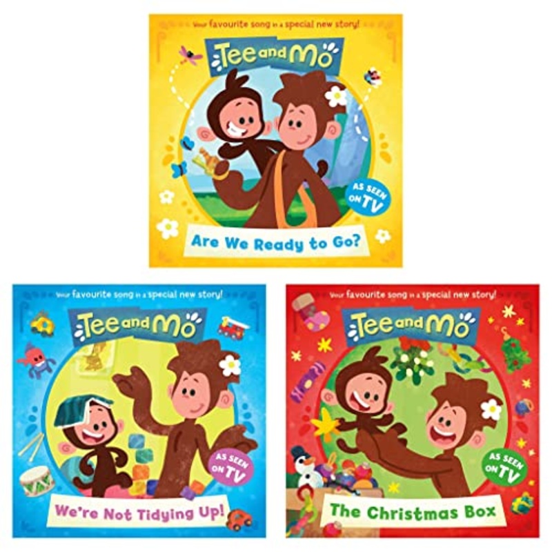Tee and Mo 3 Picture Book Collection  Are We Ready to Go, We Are Not Tidying Up, The Christmas Box  Fun Stories for Kids, Families & Bedtime Reading