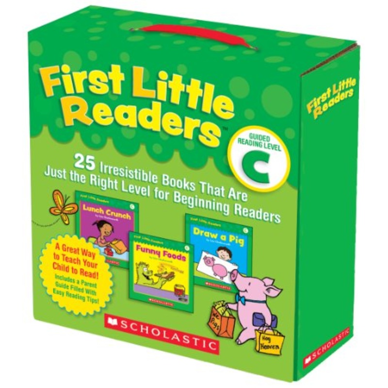 First Little Readers: Guided Reading, Level C: 25 Irresistible Books That Are Just the Right Level for Beginning Readers