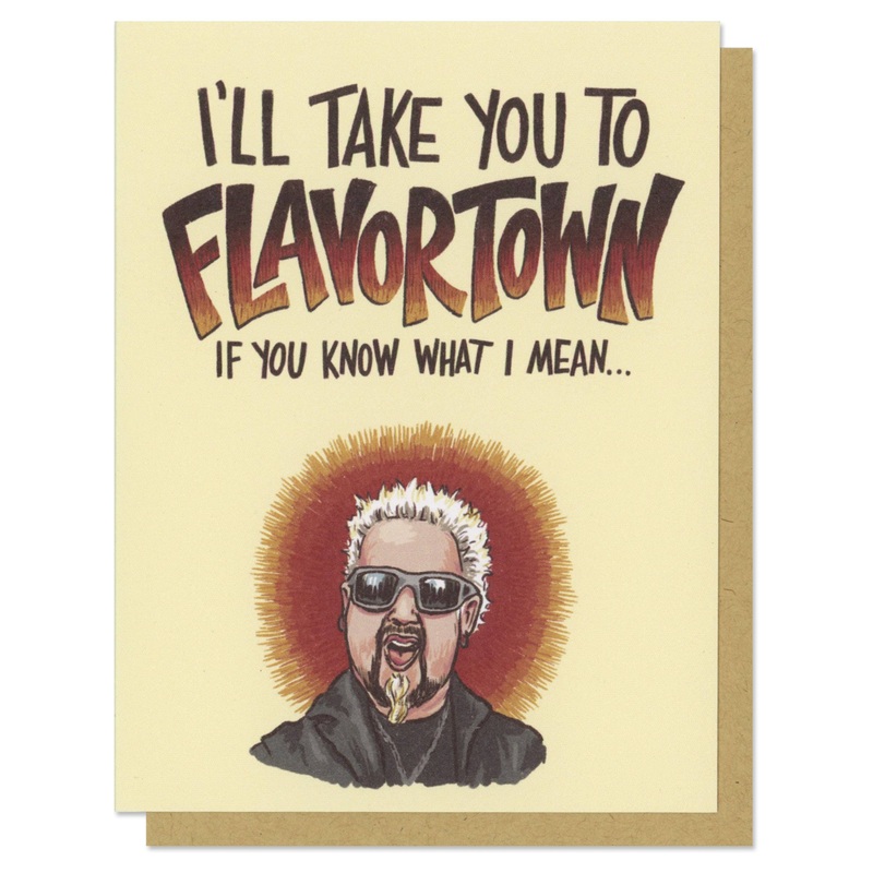 Frog & Toad Press – I’ll Take You to Flavortown Greeting Card