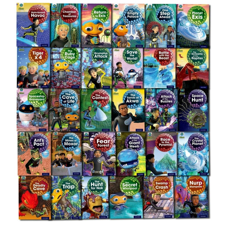 Oxford Reading Tree Project X Alien Adventures Collection 31 Books Set Pack – Series 1