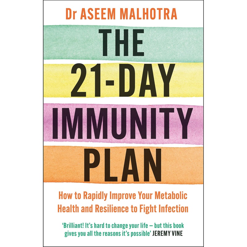 The 21-Day Immunity Plan: A Sunday Times Bestseller  A Health & Wellness Book on Nutrition, Diet, Lifestyle, Immunity Boost & Mental Wellbeing