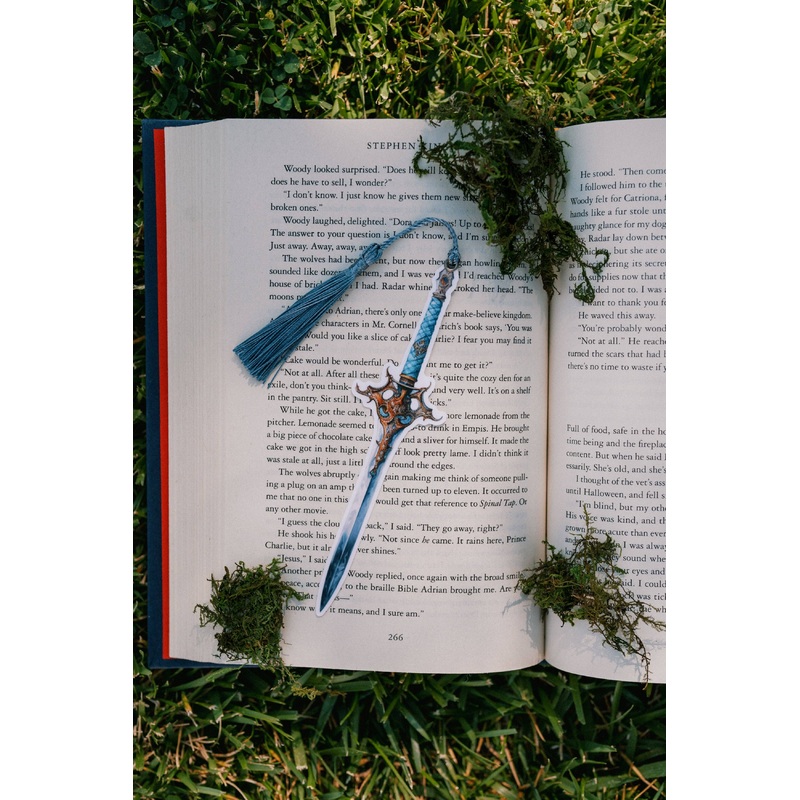 The Bookish Atelier – Azure Piercer Bookmark