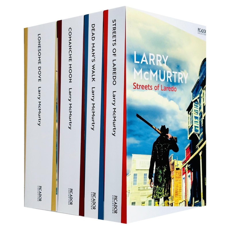Lonesome Dove Series 4 Books Collection (Lonesome Dove, Streets of Laredo, Dead Man’s Walk and Comanche Moon)