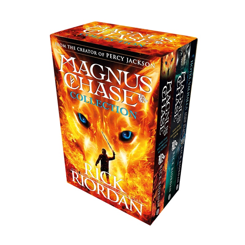 Magnus Chase Series 3 Books Collection Box Set By Rick Riordan