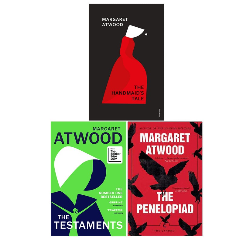 Margaret Atwood 3 Book Set (The Penelopiad, The Handmaid’s Tale & The Testaments)