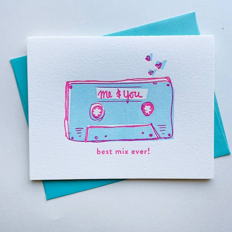 Mixtape Love – Love and Valentine’s Day Greeting Card