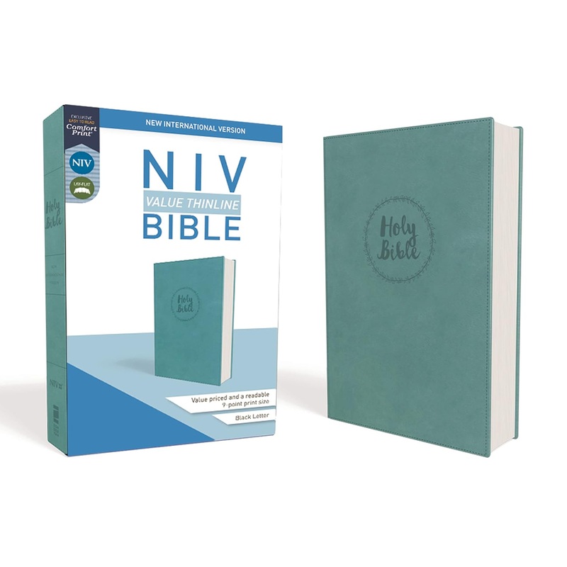NIV, Value Thinline Bible Imitation Leather Blue