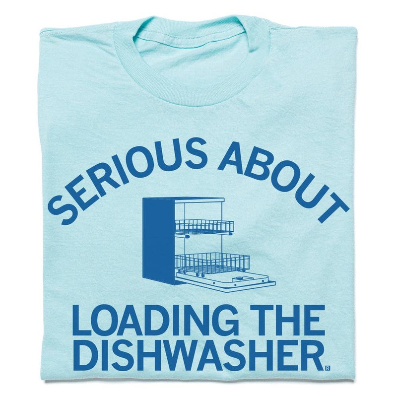 Serious About Loading The Dishwasher: Standard XXXL – Purist Blue