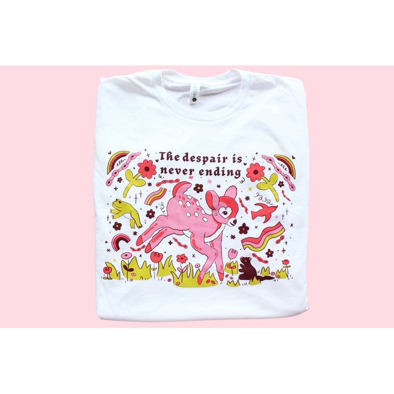 Tender Ghost – The Despair Is Never Ending Tee: Small