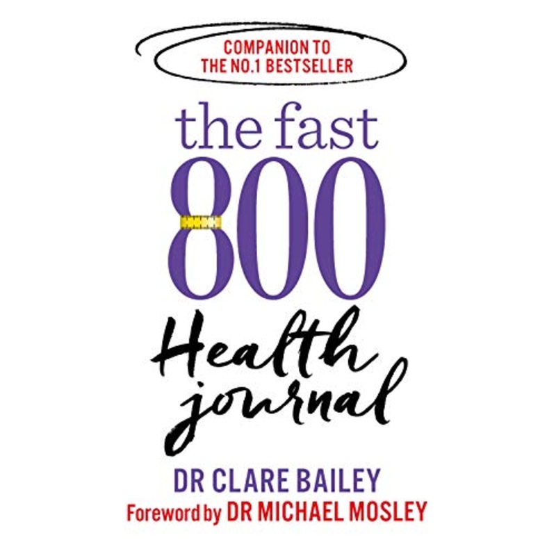 The Fast 800 Health Journal Book | Diet, Weight Loss, Fasting, Fitness & Wellness Planner for Meal Plans, Motivation, Nutrition & Lifestyle Goals