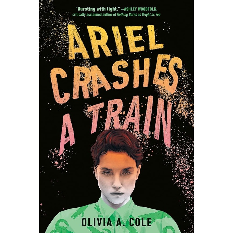 Ariel Crashes a Train