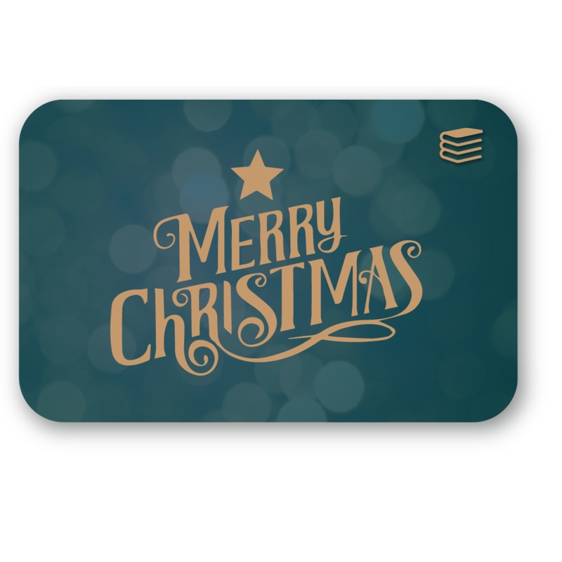 Merry Christmas – Green (e-gift card) 10.00