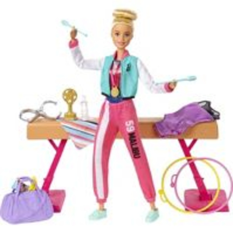 Barbie You Can Be Anything Gymnast Doll