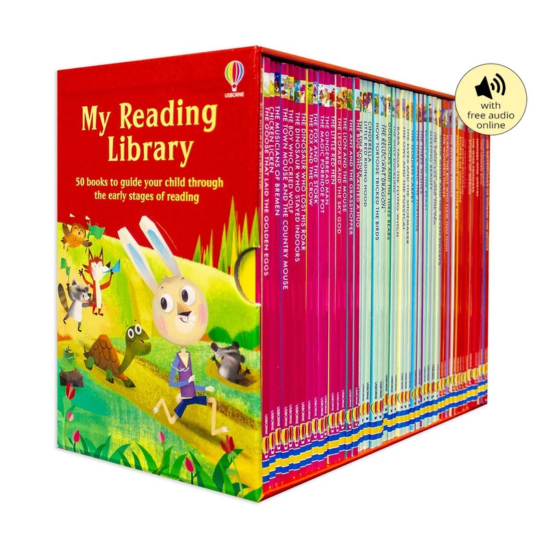 Usborne My Second Reading Library 50 Books Set Collection Set Age 4+ – New Version