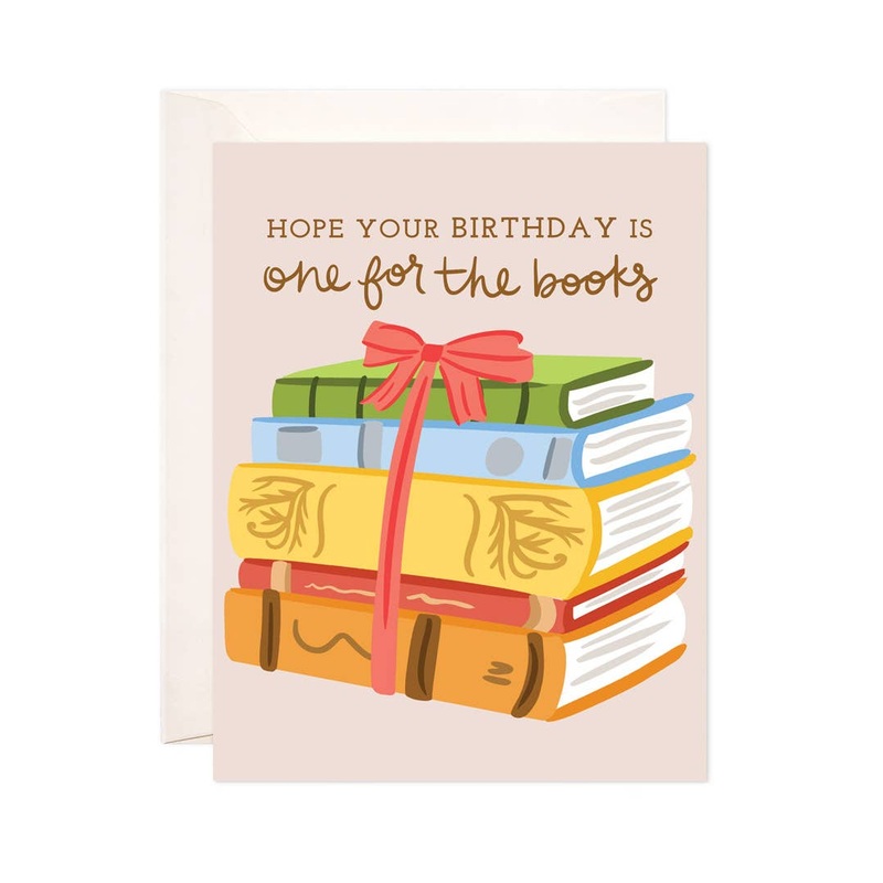 Greeting Card – Birthday Books
