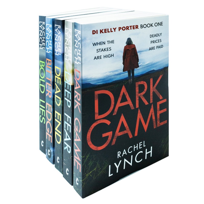 Rachel Lynch Series DI Kelly Porter 5 Books Collection Set – ( Dark Game,Bitter Edge,Deep Fear,Bold Lies,Dead End )