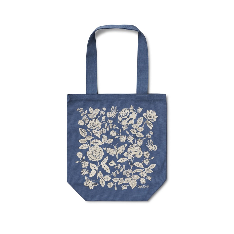 Rifle Paper Co. – English Rose Canvas Tote Bag